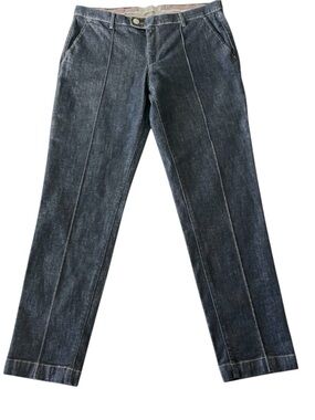 TRU TRUSSARDI Smoke Dark Indigo Ankle Denim Jeans (US 30)